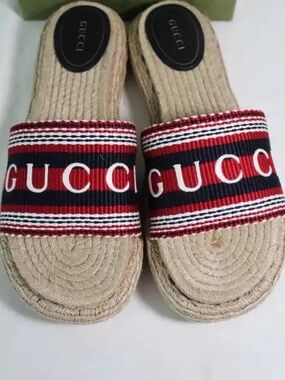 Gucci "Sabela"  espadrille sandals
